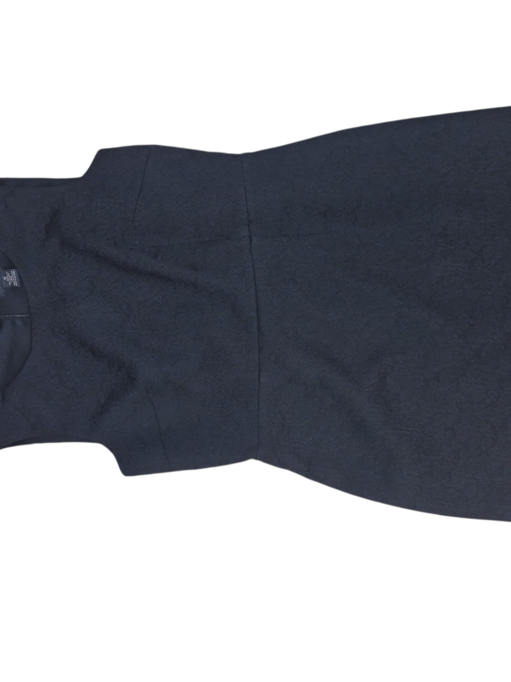 Liz Claiborne Black Floral-Texture Pencil Dress